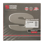 ЛЕТОМ НИЖЕ! Пильный диск для алюминия 254 x 30 x 3,5 FTR Z 80 A минус 5 гр. Woodwork 36.254.80