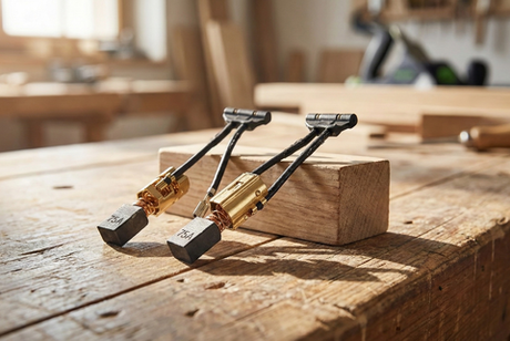 Новинка! Щетки угольные с держателем и дросселем 2 шт. Festool с автоматическим отключением, для шлифмашинок ETS 490714