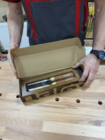 ХИТ! Набор из 2 косых столярных стамесок 12 мм (правая и левая) NAREX WOOD LINE PLUS 851662