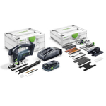 Аккумуляторный маятниковый лобзик с ручкой - скобой FESTOOL CARVEX PSBC 420 HPC 4,0 EBI-Plus (быстрозарядное устройство TCL 6, аккумулятор BP 18 Li 4,0 HPC-ASI) 576532