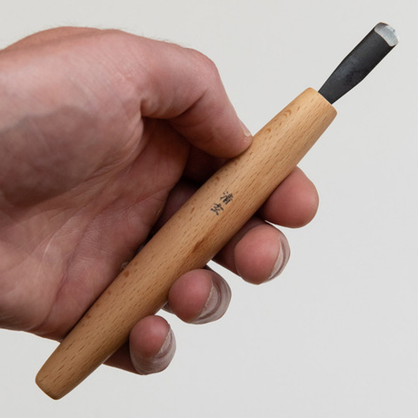 Новинка! Стамеска японская для резьбы по дереву Miki Tool Seigen N 9, полукруглая РК, 9 мм М00019866