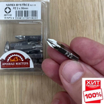 ЦЕНЫ НИЖЕ ХИТ! Вставка для шуруповерта PZ 2, 1/4", 30 мм БИТА POZIDRIV NAREX 807302
