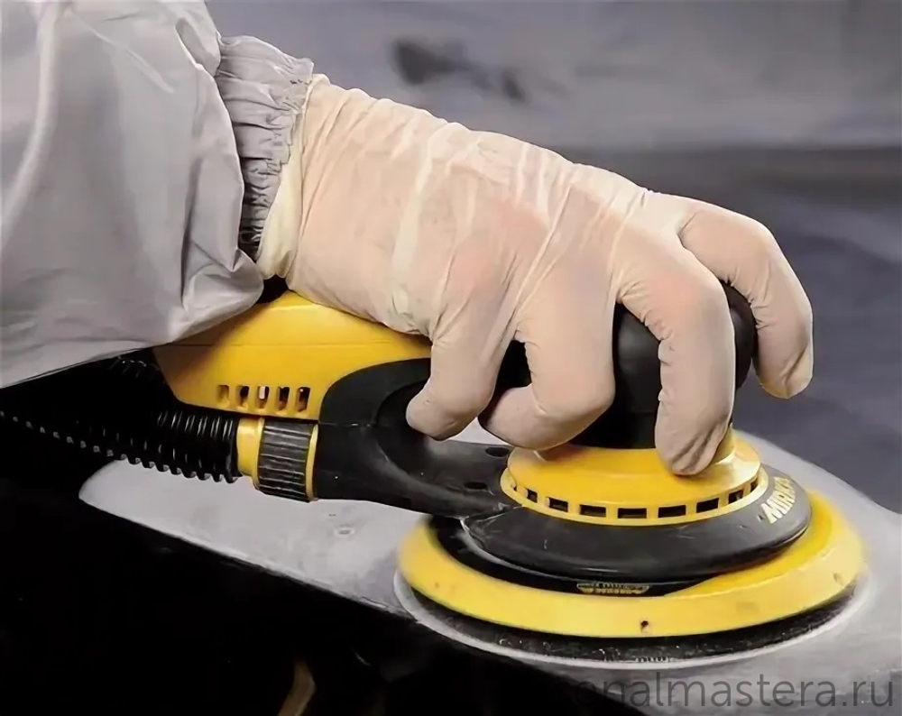 ХИТ! Электрическая роторно-орбитальная шлифовальная машинка Mirka DEROS 650CV диск 150 мм орбитальный ход 5,0 MID6502022