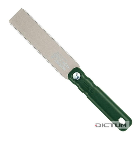 ХИТ! Пила японская гибкая для пробок Kugihiki Mini Z-saw 150 мм (шаг зуба 1,2-1,5 мм) двусторонняя пластиковая рукоять 712321 Dictum М00002504