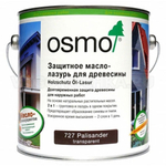 ХИТ! Защитное масло-лазурь для древесины для наружных работ OSMO 727 Палисандр 0,125 л Holzschutz Ol-Lasur Osmo-727-0,125 12100052