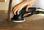 ХИТ! Эксцентриковая шлифовальная машинка с редуктором FESTOOL ROTEX RO 150 FEQ-Plus для грубого, тонкого шлифования и полирования в систейнере Systainer SYS3 M 237 576017