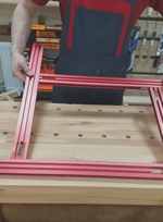 Шаблон регулируемый для фрезерования 2 х 600 мм  2 х 800 мм Woodwork TR50-6080