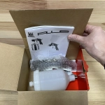 Новинка! Краскопульт профессиональный ANI 160 Plus CLEAR с отталкивающим покрытием PTFE и верхним пластиковым бачком 0,6 л, дюза 1,4 AH1505187A