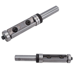 Новинка! Фреза обгонная со сменными ножами Rotis PROCUT D=19 x 50 x 107 мм S=12 мм Верхний и нижний подшипник, по древесине, фанере 141195012BB