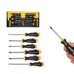 Новинка! Набор отверток 6 шт. Felo Ergonic SL4.0-6.5, PZ1-2, PH1-2 40096118