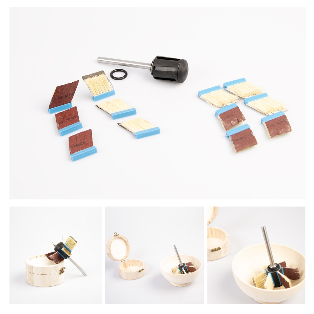 Новинка! Набор для шлифовки DE-TERO Rmicro для внутренних стенок 323747