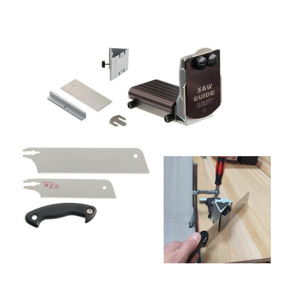ХИТ! Набор стусло, пила Kataba Mini и полотно 265 мм Saw Guide Best ZetSaw 30107