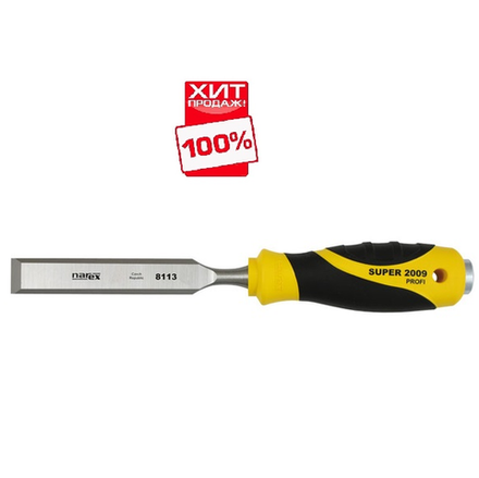 ХИТ! Стамеска плоская с ручкой 12 мм SUPER 2009 LINE PROFI NAREX 811312