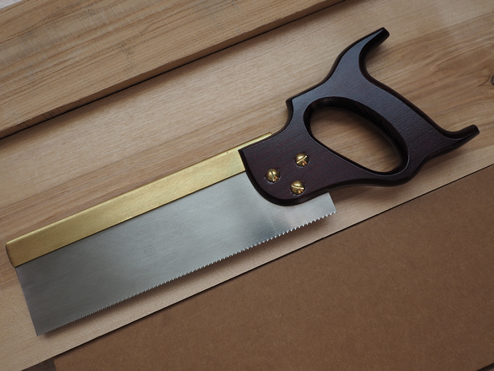 ХИТ! Английская пила столярная обушковая Garlick / Lynx Tenon RipCut 254 мм / 10 дюйм 15 tpi Thomas Flinn М00005118
