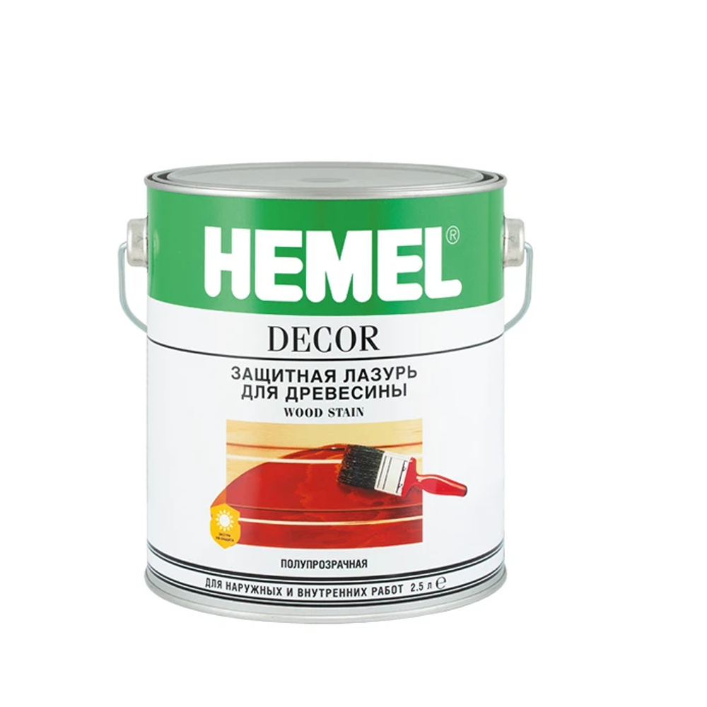 АКЦИЯ ЛЕТО! Высококачественная атмосферостойкая непрозрачная краска HEMEL Breather Paint 2119H Терракотовый, 5 л на основе растворителя 211950