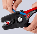 2025 ВЫГОДНЕЕ! Стриппер автоматический 195 мм PreciStrip 16, 0.08 - 16 мм2 AWG 28 - 6 KNIPEX KN-1252195