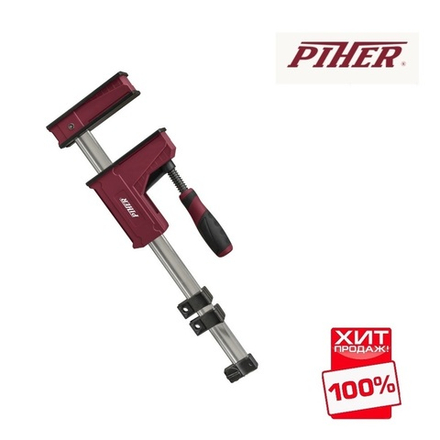 ХИТ! Струбцина PRL 95 корпусная 150 х 9,5 см F - образная 31315 Piher М00010433