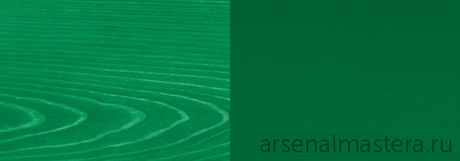 ХИТ! Масло цветное интенсив Osmo 3131 Зеленое 0,125 л Dekorwachs Intensive Tone для внутренних работ Osmo-3131-0,125 10100840