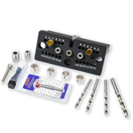 Кондуктор для сверления с набором сверл для точного сверления отверстий под мебельное соединение с эксцентриком GOLDRATIO М00021313