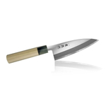 ХИТ! Нож японский Кухонный Деба Fuji Cutlery Ryutoku 150 мм нержавеющая сталь  рукоять магнолия заточка 5000 Tojiro FC-572