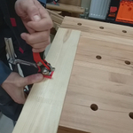 ХИТ! Струбцина кованная F-тип 160 х 80 мм c рычажной рукояткой Woodwork RFC-1680