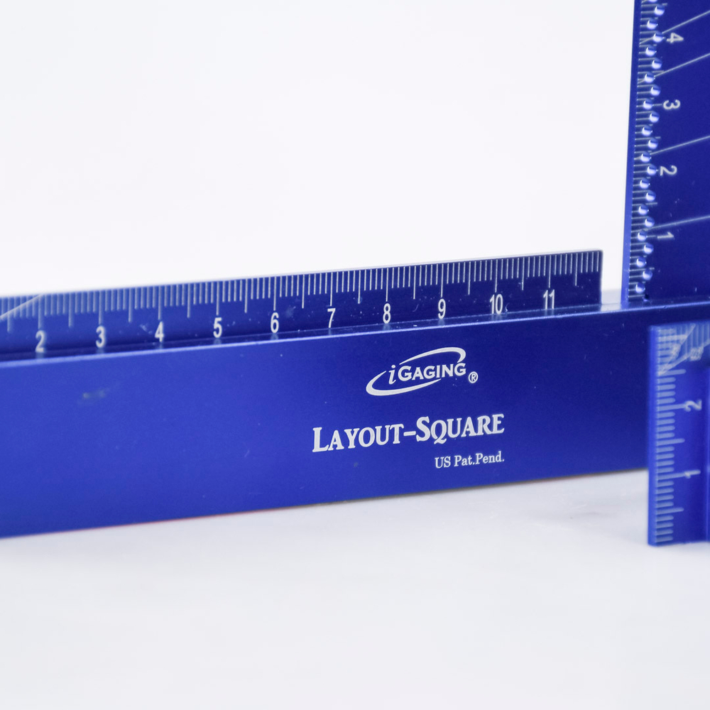 ХИТ! Угольник c подошвой Layout Square 175 мм 5 - 90 градусов IGaging М00021743