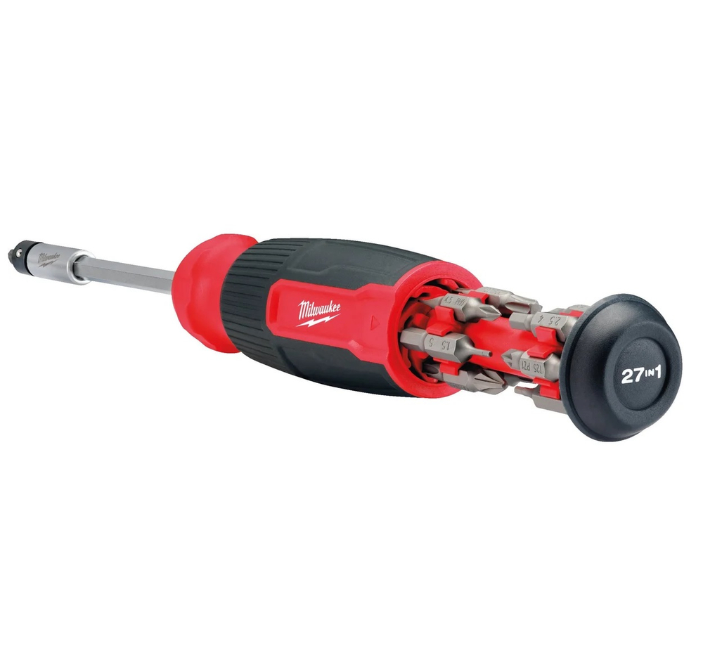 АКЦИЯ RED STRIKE -23%! Отвертка универсальная 27 в 1 MILWAUKEE 4932492808