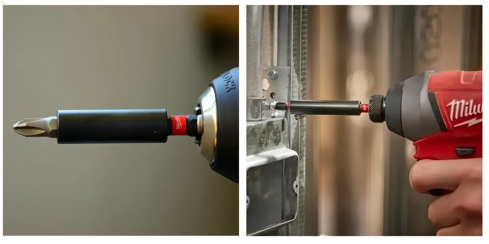 Новинка! Магнитный держатель для бит Milwaukee ShW 1/4 дюйм, длина 60 мм 4932352406