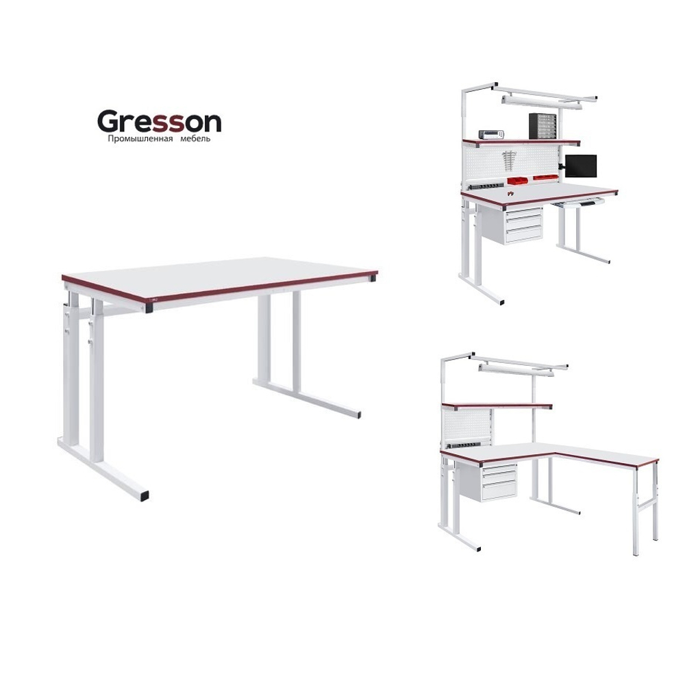 Новинка! Стол промышленный СПР 1200 х 700 Gresson СПР-1200