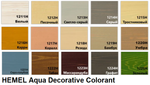 Новинка! Морилка для древесины HEMEL Aqua Decorative Colorant 1222H Табак, 2,5 л на водной основе, для внутренних и наружных работ 122225