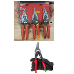 ХИТ! Набор ножниц 3 шт по металлу (45° Левый, Прямой и 45° Правый резы) METAL SNIPS SET - 3 PCS MILWAUKEE 48224533