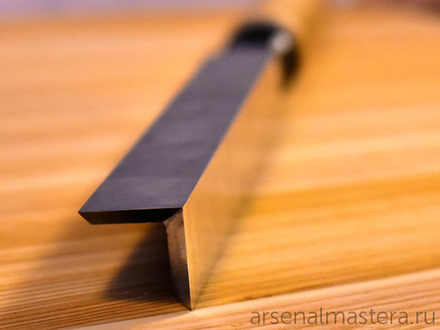 ХИТ! Стамеска плотницкая ПЕТРОГРАДЪ угловая для силовых работ 25 мм х 25 мм (1 дюйм) М00014652