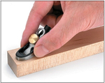 Рубанок Veritas Detail Palm Plane, 38 мм / 10 мм вогнутый внутрь 05P90.13 М00004109
