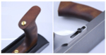 Рубанок торцовочный N 62 Low Angle Jack Plane сталь, ширина ножа 50 мм, длина подошвы 350 мм с боковой рукоятью GOLDRATIO М00023532