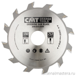 Диск пильный 150 x 30 x 6,0 / 3,0 15гр FLAT Z=12 CMT 240.060.06M