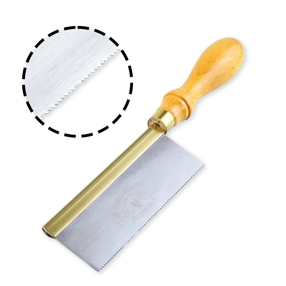 Пила столярная обушковая Lynx Gents Saw 152 мм 6 дюйм 20 tpi Thomas Flinn М00022267