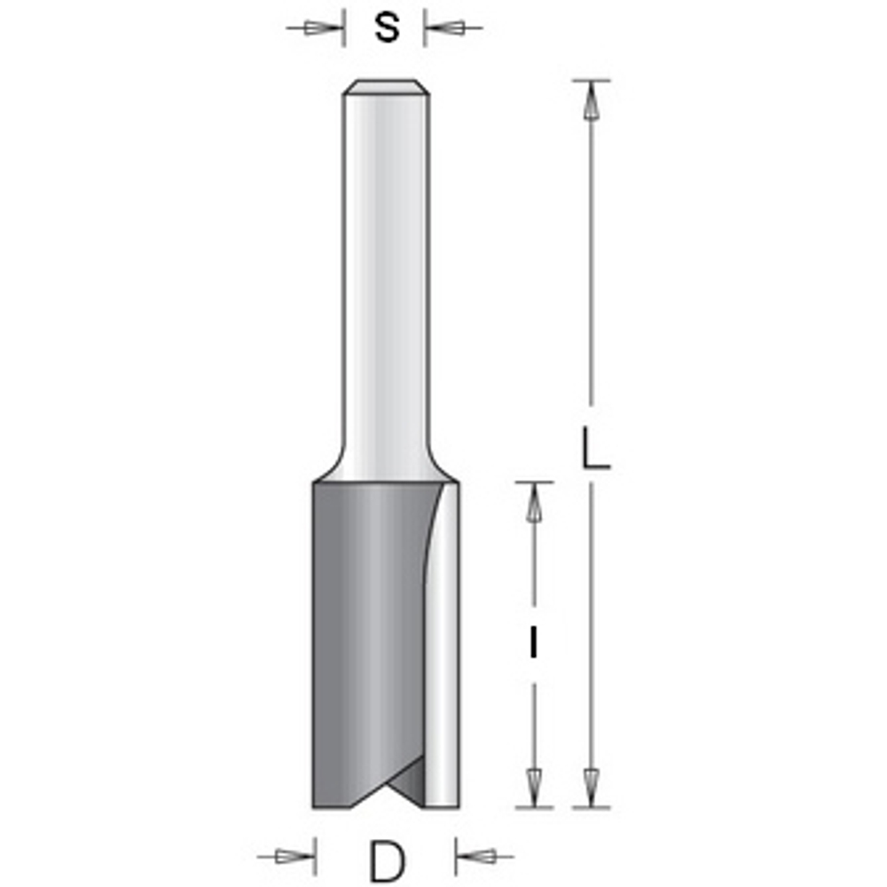 Фреза пазовая DIMAR 3.0 x 11.0 x 51 x 6 1070013