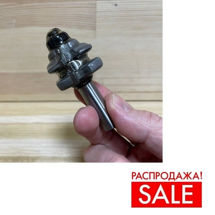 РАСПРОДАЖА! Фреза концевая для мебельных фасадов D41 B22 хвостовик 12 подшипник WPW RG20002