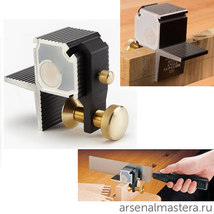 Стусло Veritas Right-Angle Saw Guide для прямых шипов магнитное 05T04.01 М00003365