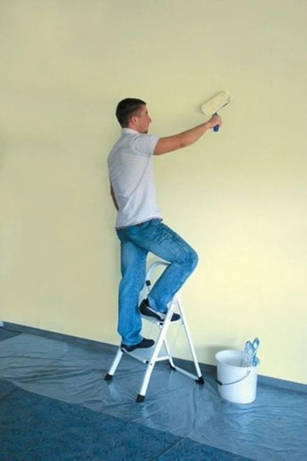 ХИТ! Складная подставка профессиональная Krause Monto Toppy 2 Две ступени сталь 130723