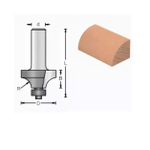Фреза радиусная с нижним подшипником DIMAR 22.2 x 12.7 x 55.5 x 8 R 4.8 1090075