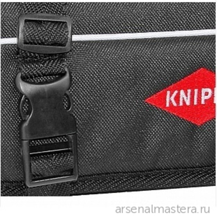 Планшет для инструмента мягкий (Рабочая сумка) из прочного полиэстера 15 отделений, пустой KNIPEX KN-989913LE