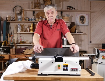 Фуговальный станок настольный JET JSJ-6 220В 0,6 кВт 10000278M