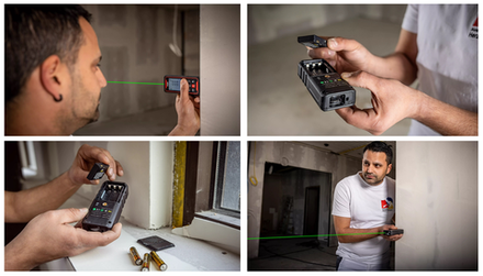 Новинка! Лазерный дальномер FLEX ADM 70 G, расчет длины, площади, объема, высоты 518956