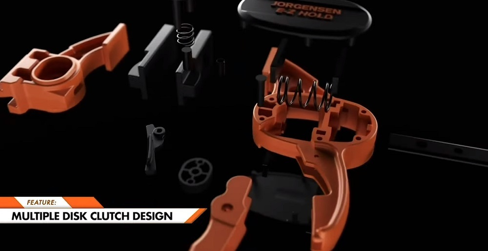 ХИТ! Струбцина быстрозажимная Heavy Duty E-Z HOLD 900 х 92 мм для тяжелых условий эксплуатации PONY JORGENSEN 33736