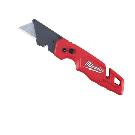 АКЦИЯ ЗИМНИЕ ПОДАРКИ 2026 ХИТ! Нож строительный многофункциональный складной FASTBACK MILWAUKEE 4932471357