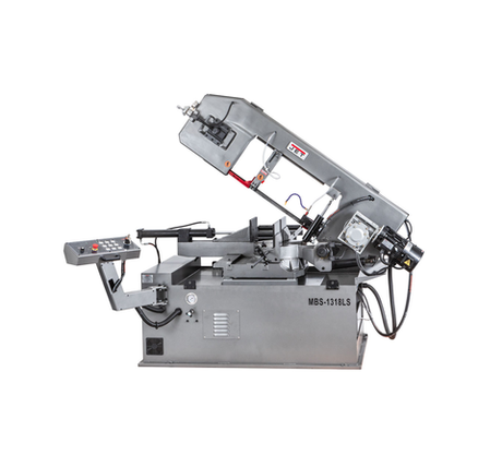 Новинка! Полуавтоматический ленточнопильный станок по металлу JET MBS-1318LS 380В 2,2 кВт JRM81318T