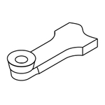 ЦЕНЫ НИЖЕ! Резец токарный радиусный твердосплавный 10 мм Narex STANDARD LINE 8190 10 819010