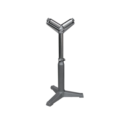 Новинка! Роликовая опора JET HRS-V V-образная, для проведения обработки металлических цилиндрических заготовок на ленточнопильных станках 52000100