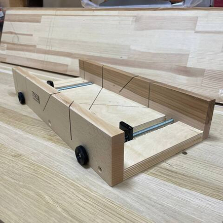 Стусло из бука с фиксатором 400 х 160 х 50 мм углы 90 и 45 градусов PINIE 28-4001605019PremiumPlus